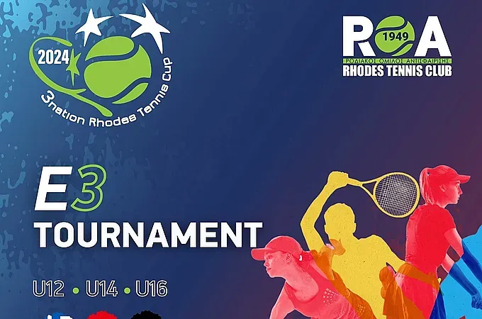 Στο Ρ.Ο.Α. το ''3 Nation Rhodes Tennis Cup''!