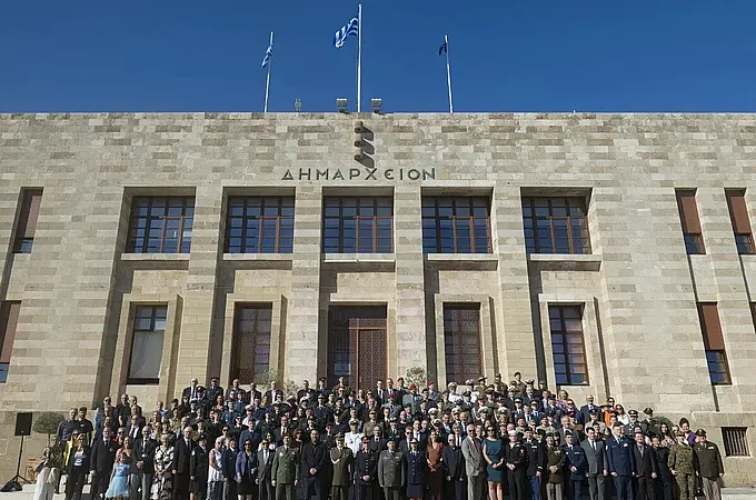 Η τελετή έναρξης στο πρωτάθλημα σκακιού χωρών του ΝΑΤΟ!