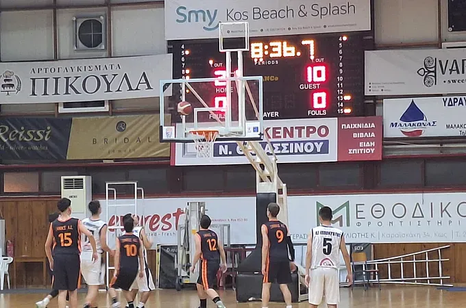 ΕΦΗΒΟΙ: Ιπποκράτης- Ξάνθος Π. 64-48