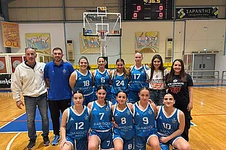 Αγκαλιά με την πρόκριση στο F4 των νεανίδων ο Κολοσσός!