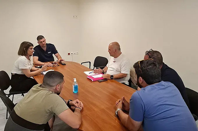 Σύσκεψη για τα μέτρα ασφαλείας του τελικού!