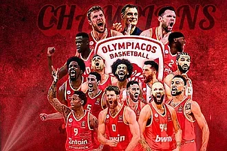 Πρωταθλητής Ελλάδας ο Ολυμπιακός!