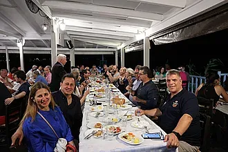 Το δείπνο της ΤΕ Λέσβου για το F-8!