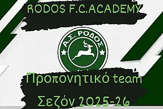 Το νέο προπονητικό επιτελείο των ακαδημιών της Ρόδου!