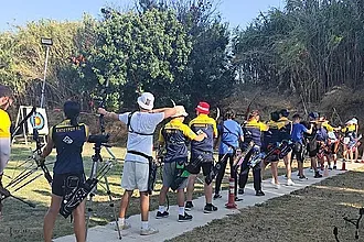 Η προκήρυξη του αγώνα τοξοβολίας κυπέλλου Ελλάδος στη Ρόδο!