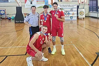 Πρωταθλητές με την Πυροσβεστική Γκογκίδης και Τριντής!
