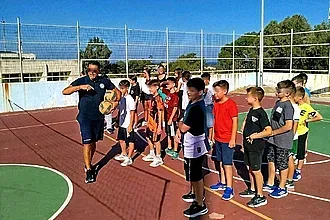 Ο Σταυρόπουλος στο 1ο Δ.Σ. της Κρεμαστής!