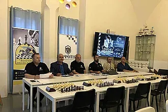Η συνέντευξη Τύπου για το σκάκι!