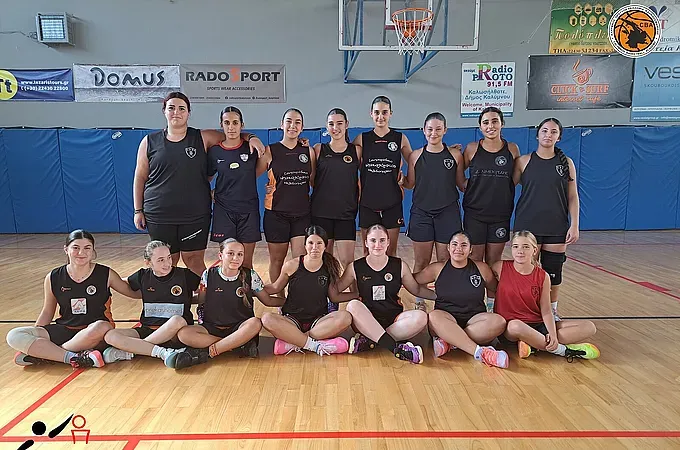 Προπόνηση στην Κάλυμνο για τα κορίτσια!