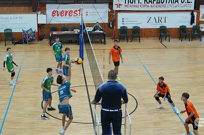 ΠΑΙΔΕΣ:ΑΟ Αθλοπαιδιών-Φοίνικας 2-3