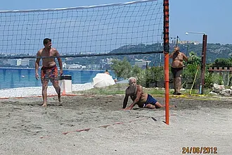 Τα ζευγάρια στο ποδοβόλεϊ