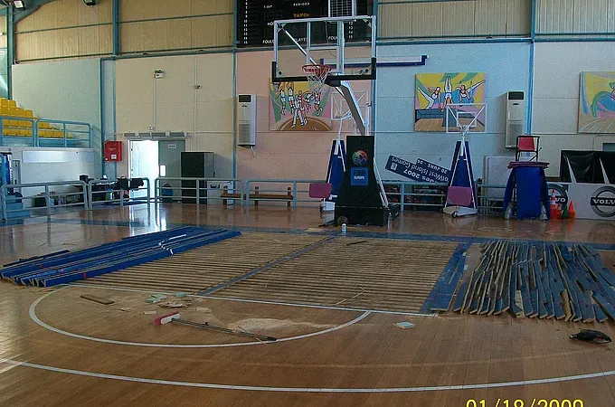 Έτοιμο το παρκέ στην Ιαλυσό