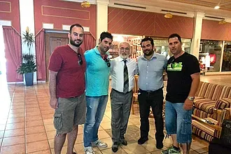 Οι ΠΑΟΚτσήδες με τον Ιβάν Σαββίδη!