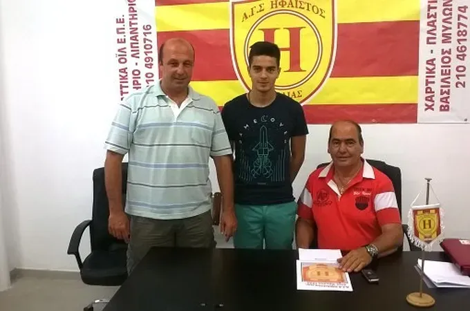 Ο Κουμέντος στον Ήφαιστο Νικαιας