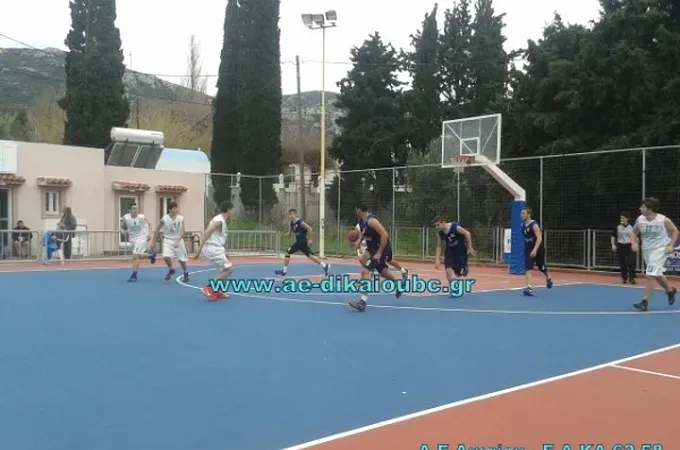 ΕΦΗΒΟΙ: ΑΕ Δικαίου- ΕΑΚΑ 53-26