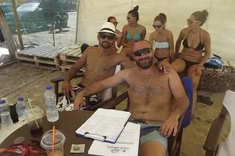Χόρτασαν beach volley!