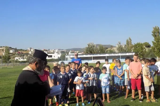 Ο αγιασμός των μικρών
