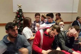 Η κοπή της πίτας του Ηρακλή Λάρδου