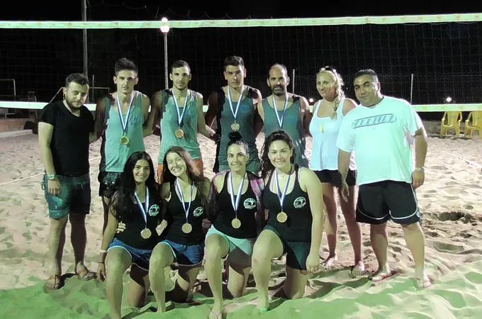 Οι νικητές στο beach volley