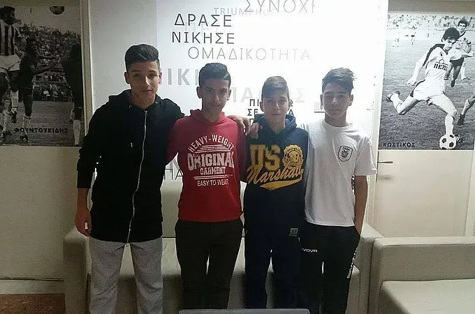 Στην U14 του Π.Α.Ο.Κ. ''4'' μικροί!