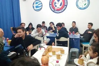 Η κοπή πίτας του Αγίου Ισιδώρου