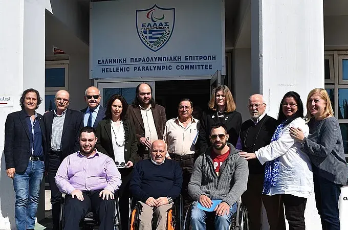 Ο Καλούδης στην Παραολυμπιακή Επιτροπή