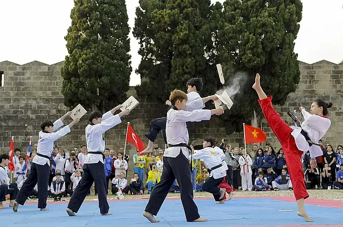 Το πρόγραμμα στο Tae Kwon Do