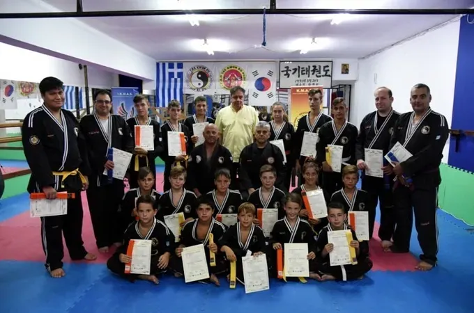 Οι εξετάσεις στο Hapkido