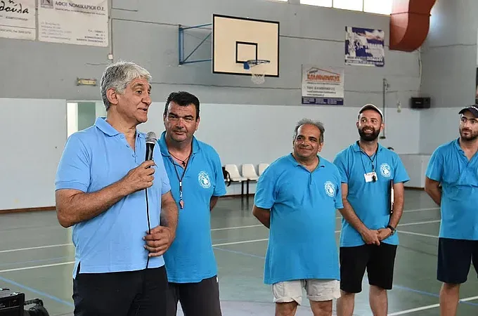 Αποθέωση για Γιαννάκη στην Κάλυμνο!