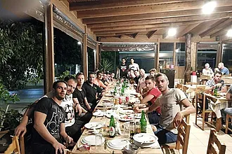 Δείπνο πριν το ξεκίνημα