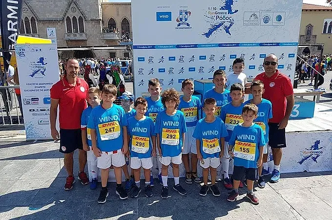 Η Χάλκη στο Run Greece