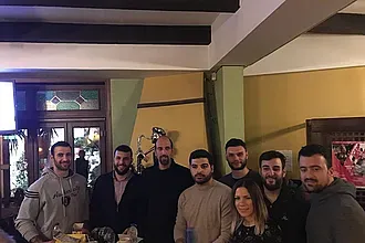 Η κοπή πίτας του Ηρακλή 2000