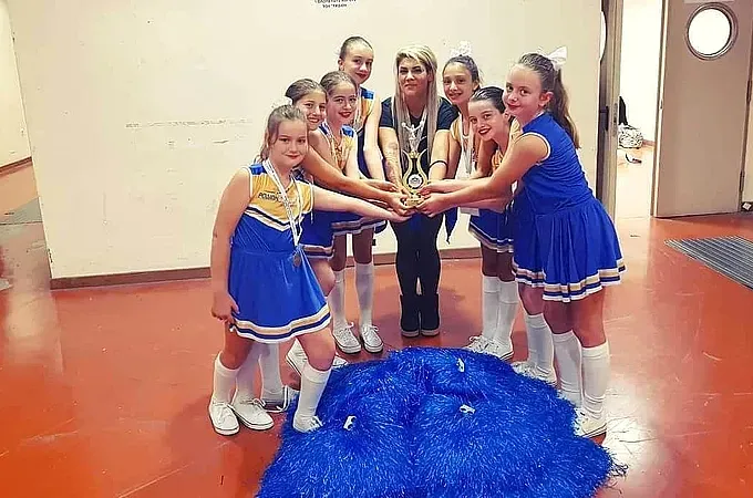 Διάκριση για τις Cheerleaders!