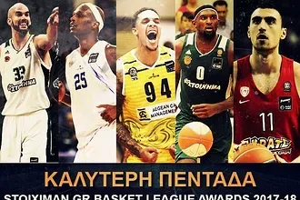 Η καλύτερη πεντάδα της Basket League!