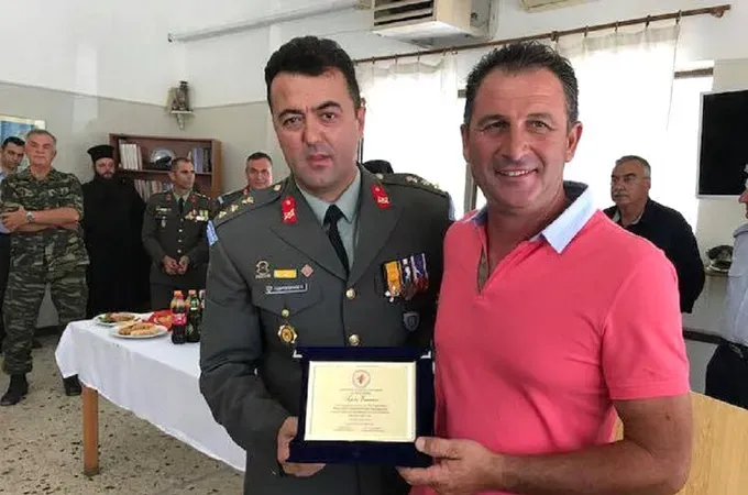 Ο Ποσειδών τίμησε τον Γεωργόπουλο
