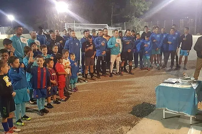 Ο αγιασμός της Α.Ε. Λέρου