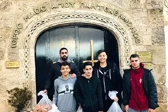 Επίσκεψη στον Άγιο Παντελεήμονα