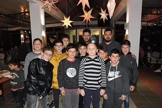 Η κοπή πίτας του Νικαγόρα