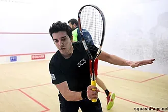 Ο Λεονταράκης στο τουρνουά Squash