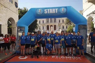 Οι αστυνομικοί στο 4o Syros Run