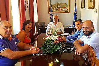 Συνάντηση με το δήμαρχο