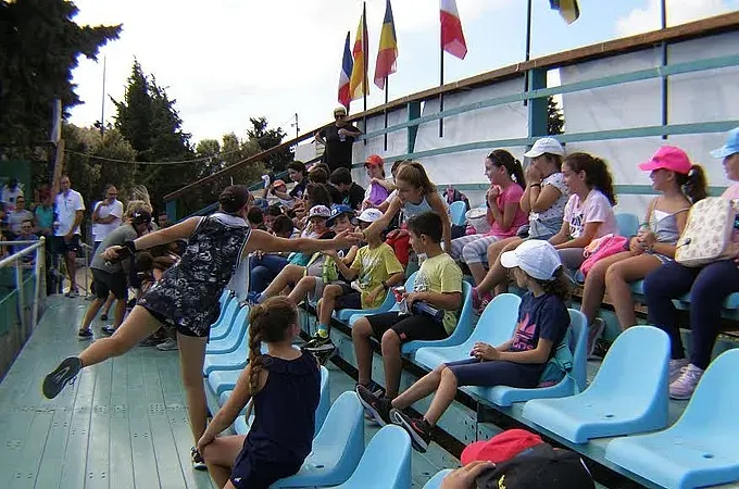 Οι μαθητές στο I.T.F. Junior