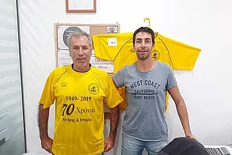 Ο Άγιος Γεώργιος ευχαριστεί