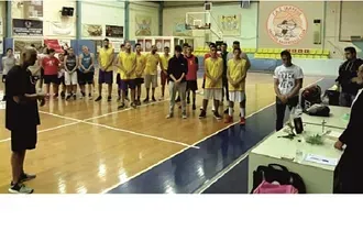 Ο αγιασμός του Γ.Α.Σ. Ιάλυσος