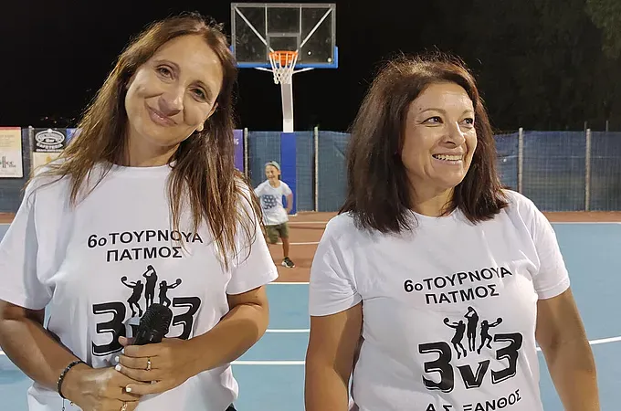 Οι ''ψυχές'' του τουρνουά 3on3 στην Πάτμο!