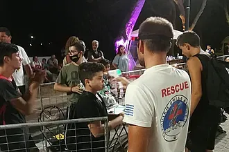 Η Ελληνική ομάδα διάσωσης στο 5ο Kos 3X3 Basketball Festival!