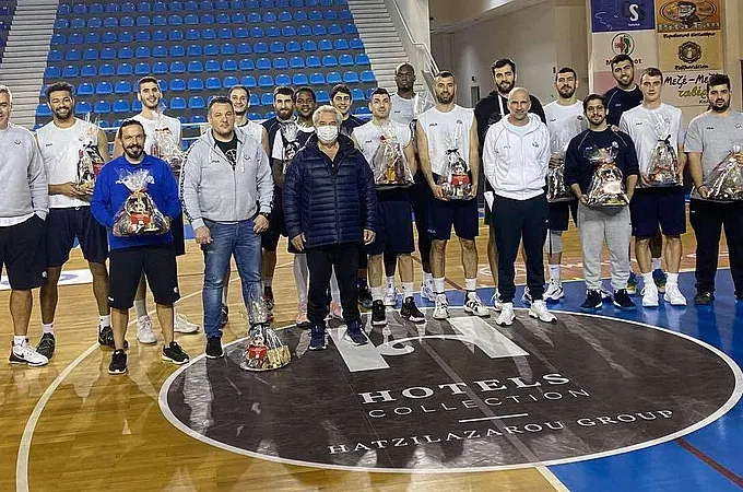 Επίσκεψη Ιατρίδη στην προπόνηση!