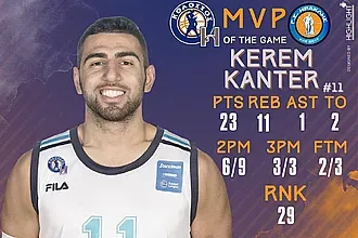 Κερέμ Καντέρ εσύ...M.V.P.!