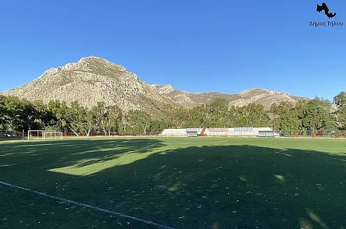 Νέα εικόνα στο γήπεδο της Τήλου!