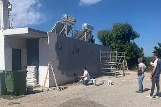 Εργασίες στο γήπεδο της Ψίνθου!